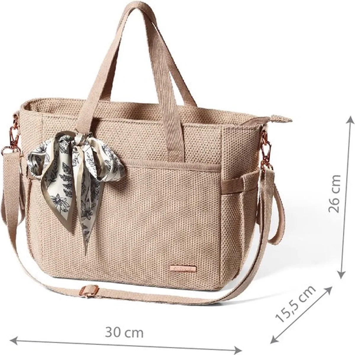 BabyOno Carmen Beige Luiertas - 5
