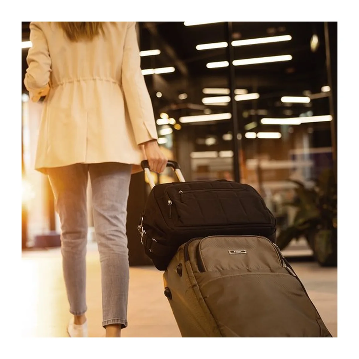 BabyOno Travel Bag Zwart Multifunctionele Luiertas - 8
