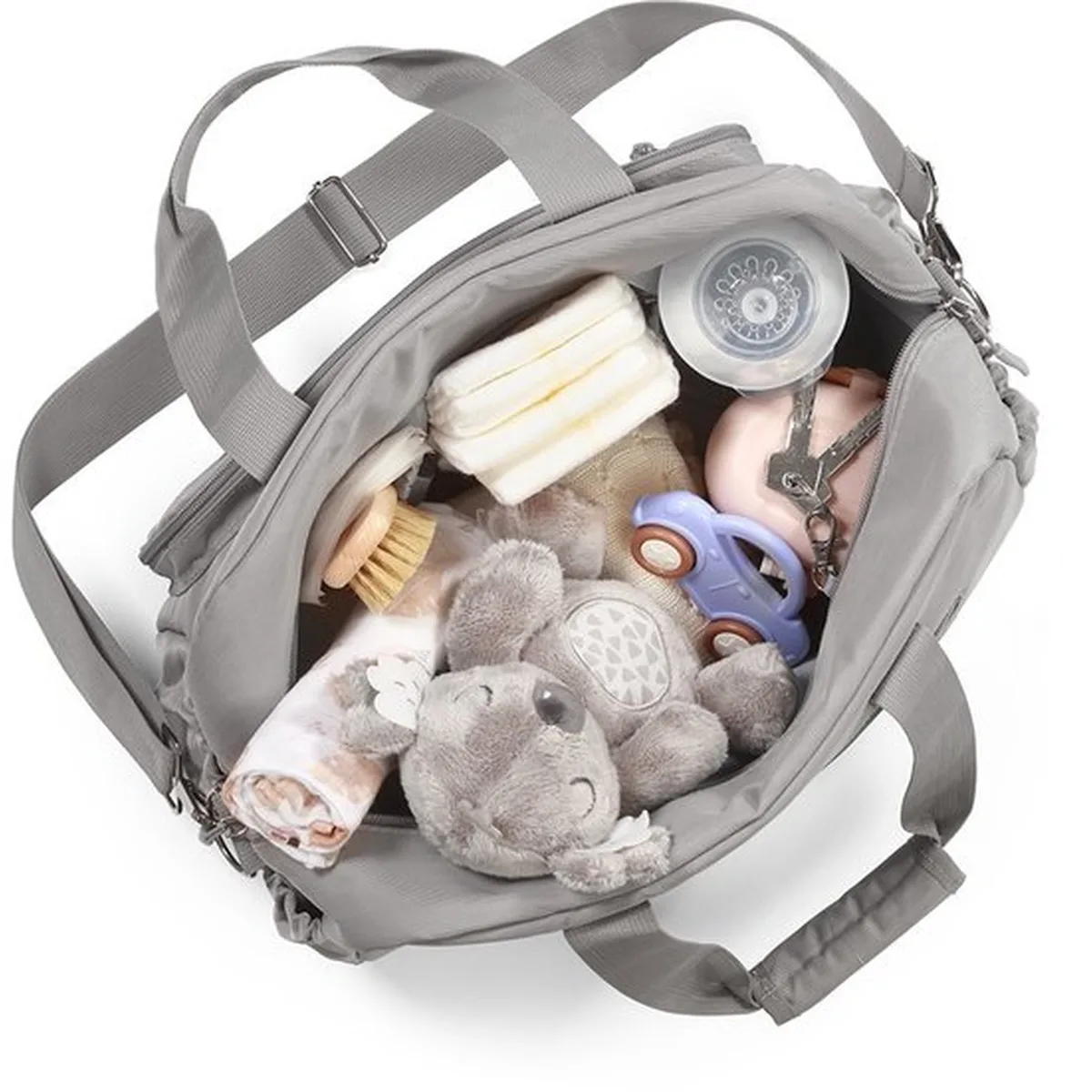 BabyOno Travel Bag Grijs Multifunctionele Luiertas - 4