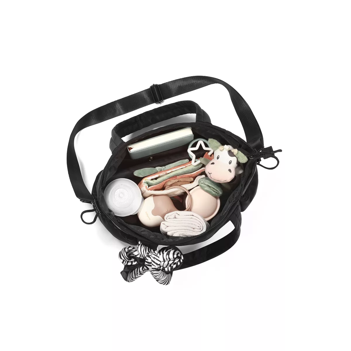 BabyOno Cami Zwart Luiertas - 3