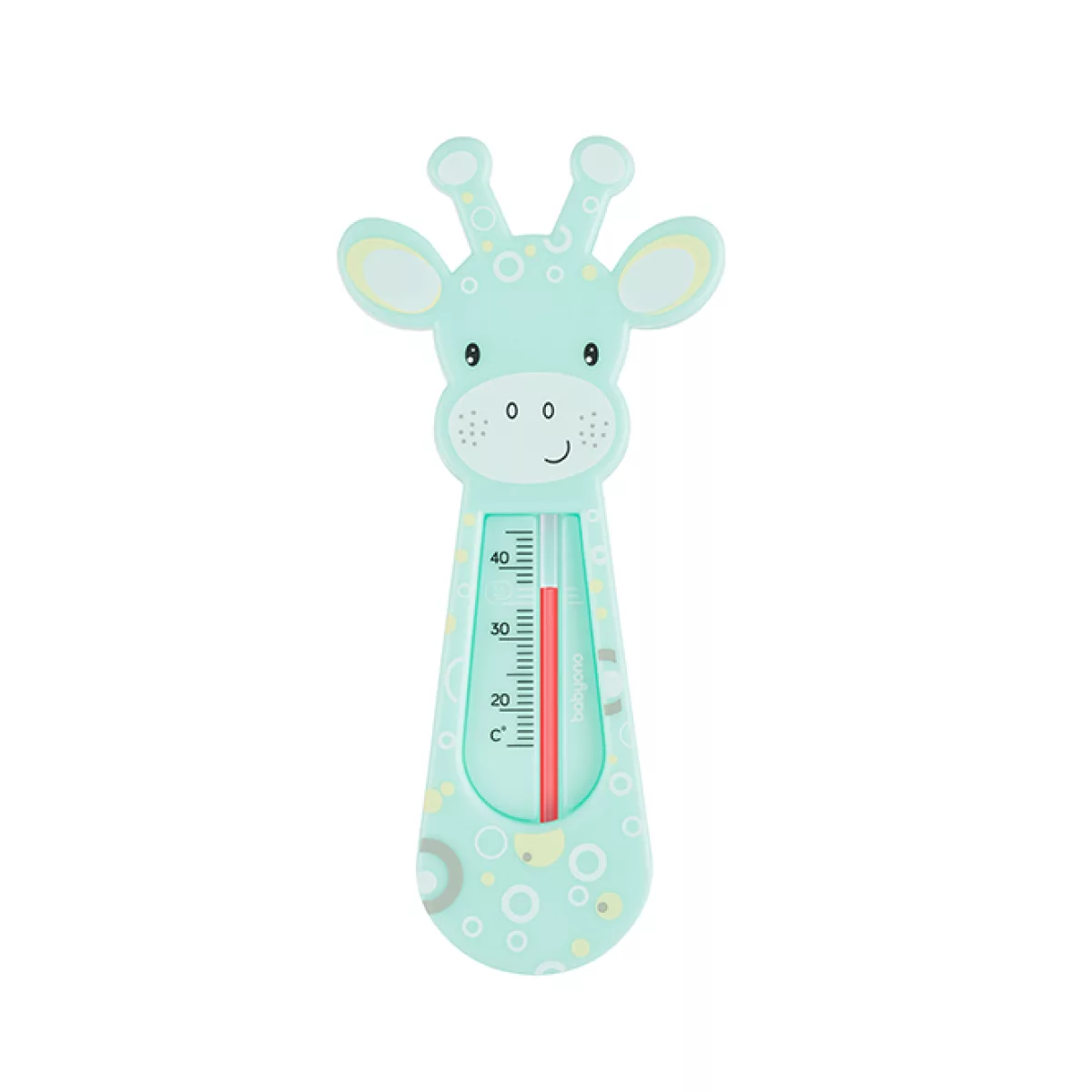 BabyOno Giraffe Sproetjes Mint Drijvende Bad Thermometer, Thermometer - 3