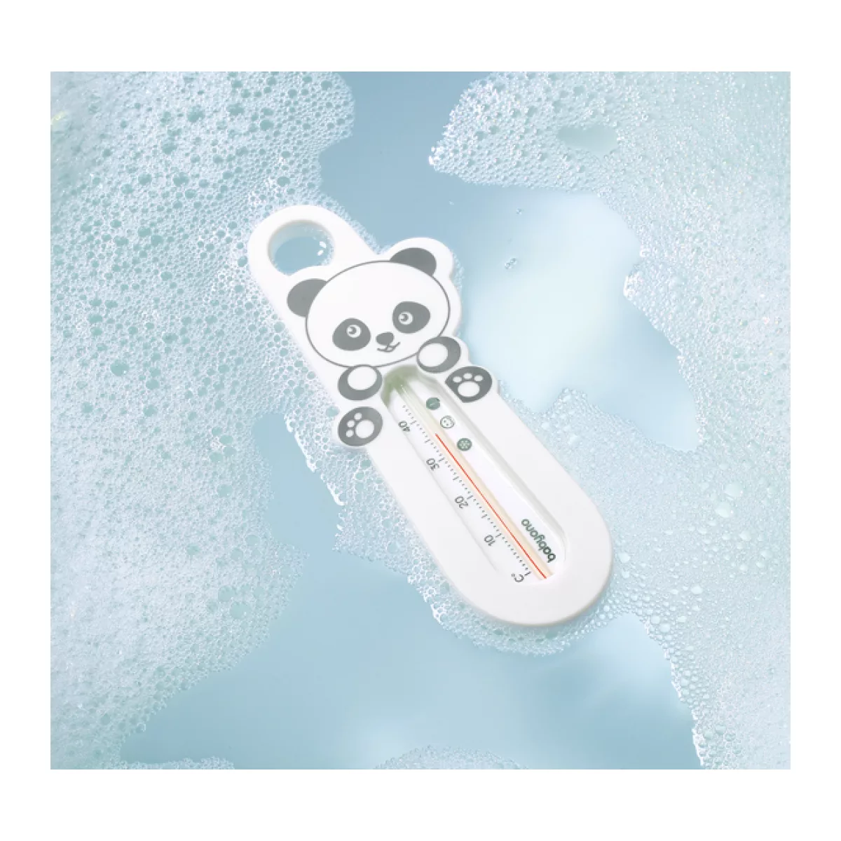 BabyOno Babybadthermometer- Wasbeer - 0m+ Grijs - 8