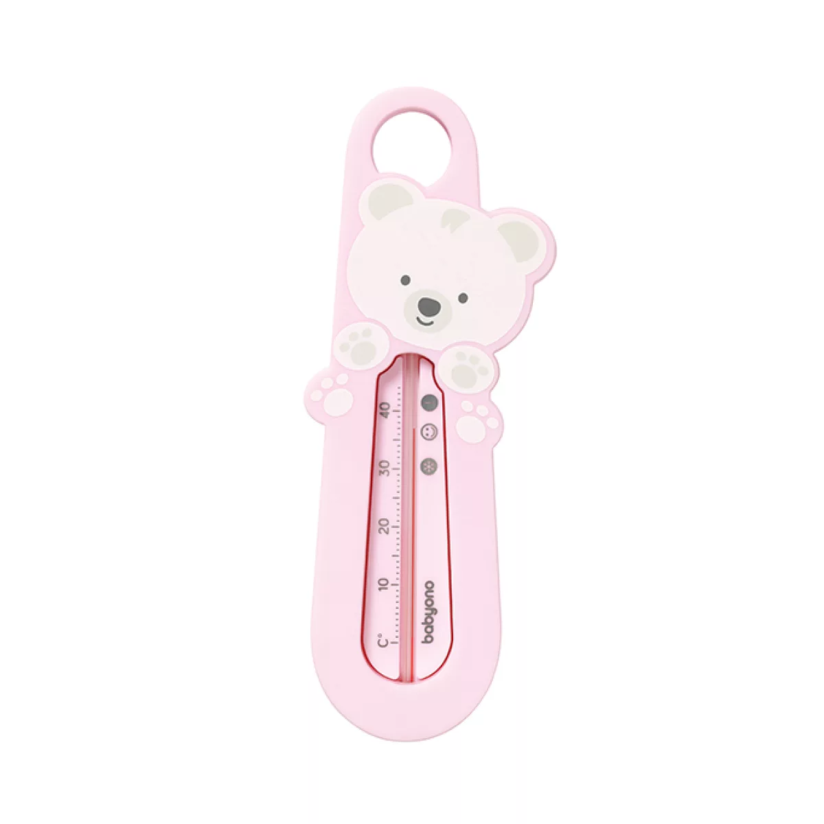 BabyOno Babybadthermometer- teddybeer - 0m+ Roze - 4