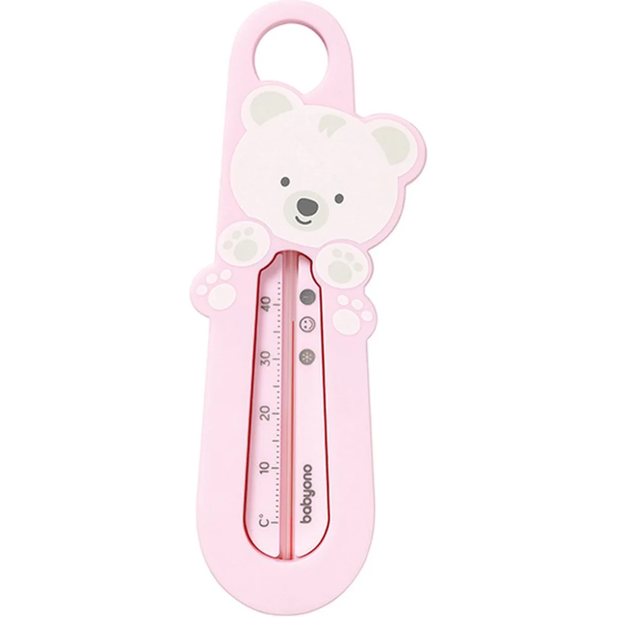 BabyOno Babybadthermometer- teddybeer - 0m+ Roze