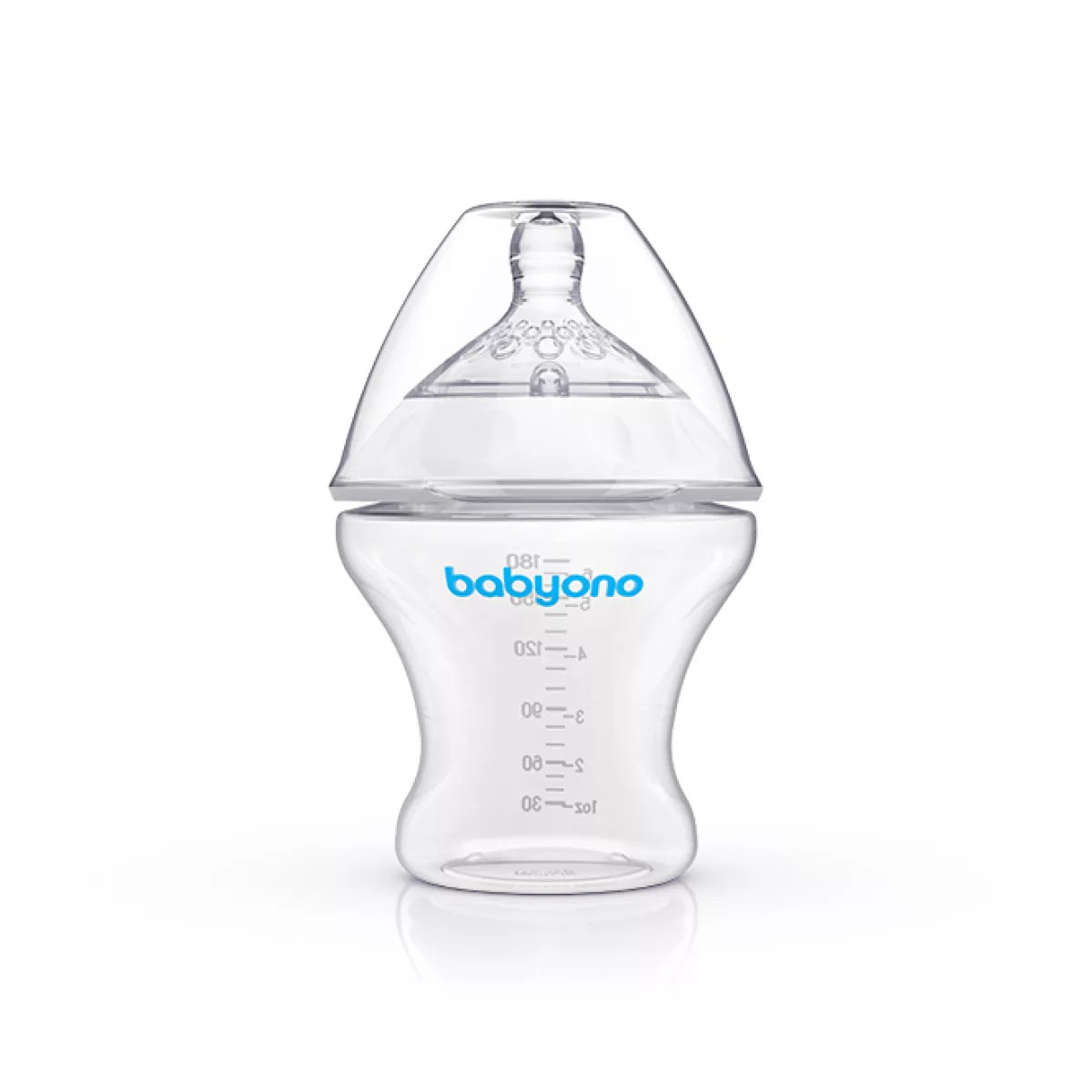 BabyOno Antikrampjes fles 180ml NATUURLIJKE VERZORGING 1450 - 4
