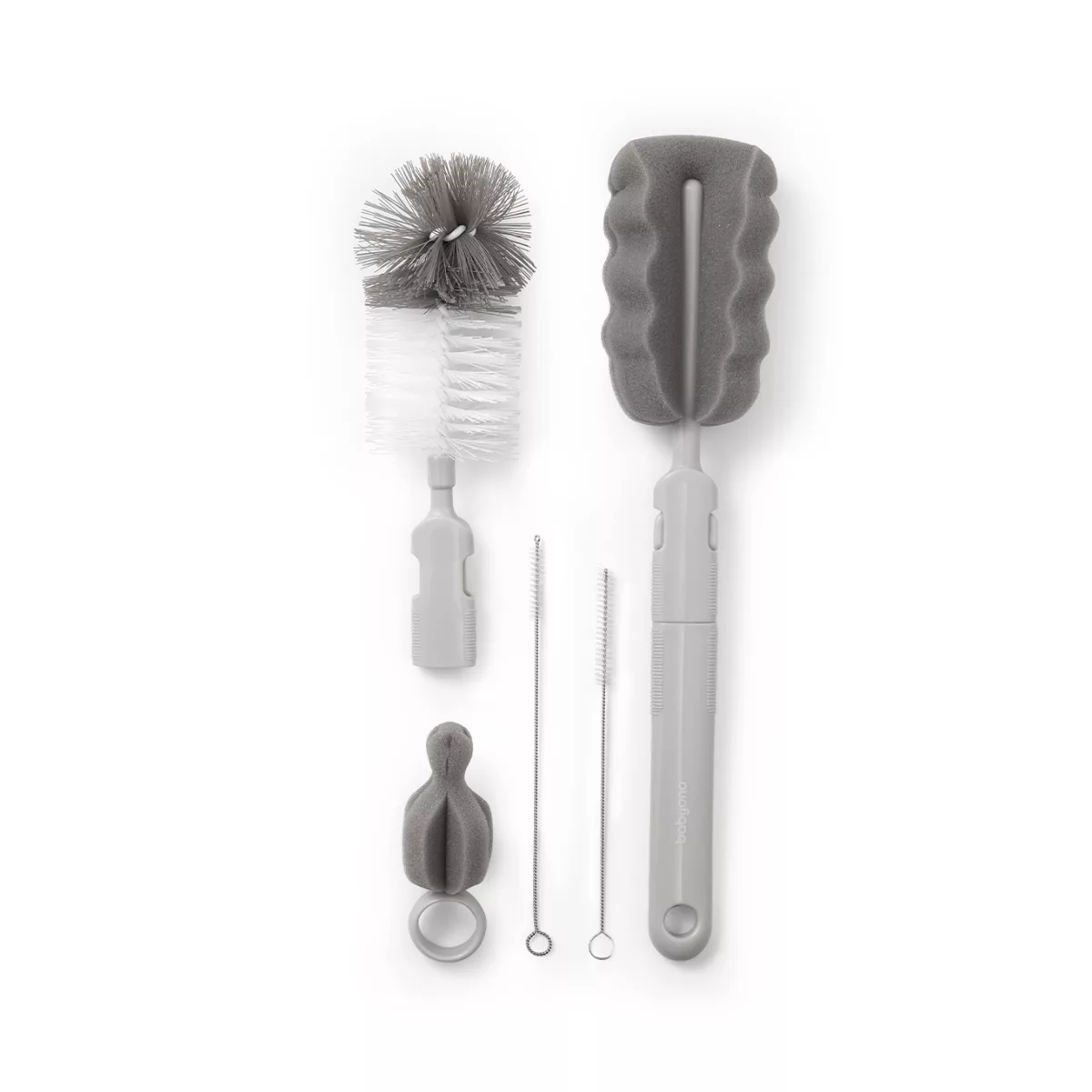 Borstelset Fles / Beker Babyono Antraciet - 3