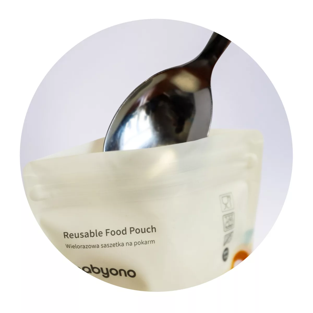 BabyOno Babyvoedingzak - Voedselzak - Voedselzakje - Voedselbewaarzakjes - Herbruikbare - Food Pouch - 150 ml - 5 st