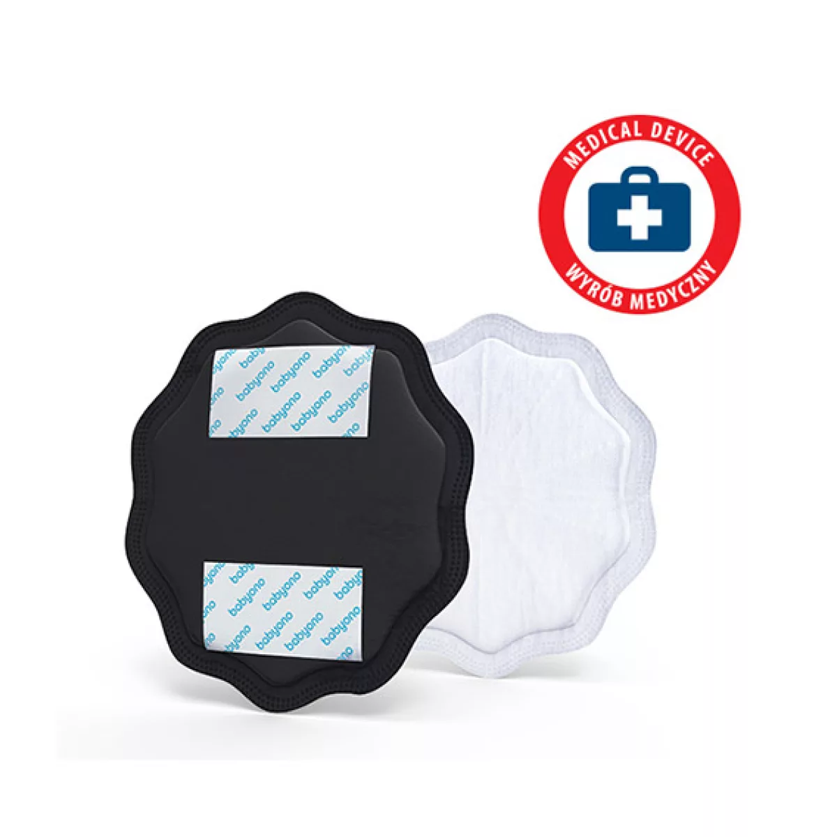 BabyOno Natural Nursing Wit Borstcompres 24 Stuks - 4