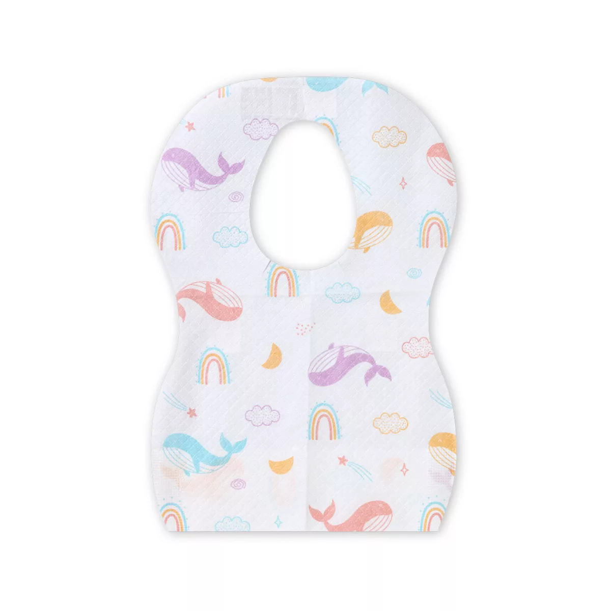BabyOno Slabbetje - Wegwerp slabbetjes met zakje en waterdichte achterkant - babyvoeding - knoeivrij - kunststof - eenmalig - etensresten - 4