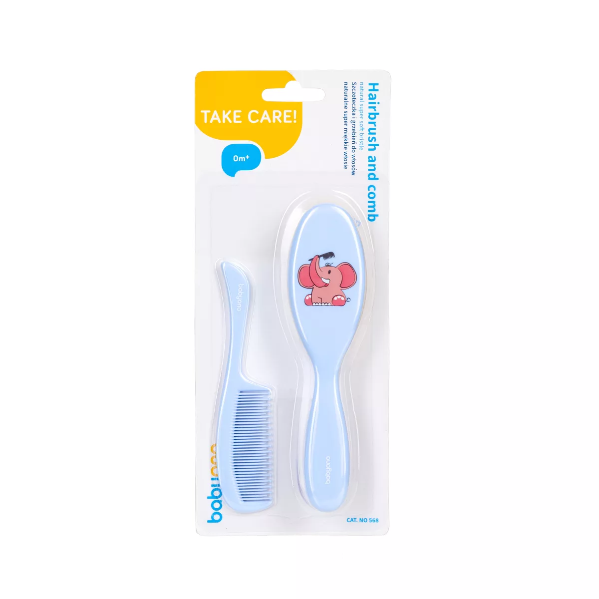 BabyOno Natural Extra Soft Vlinder Roze Kapset - 5