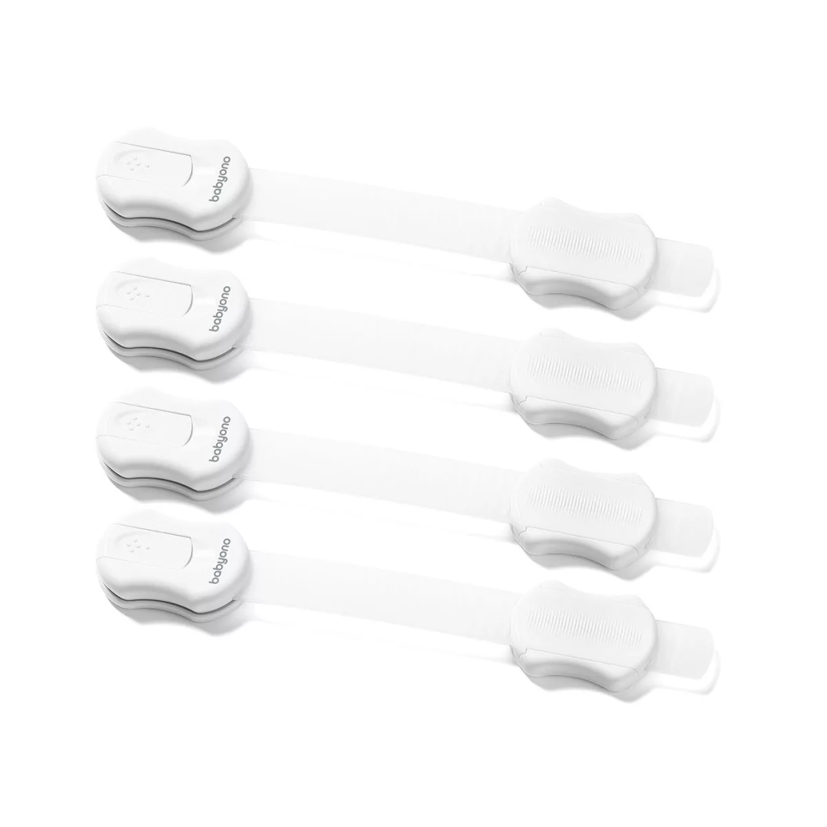 BabyOno Safety Locks 4 Stuks Universele Kastdeurklem - 5