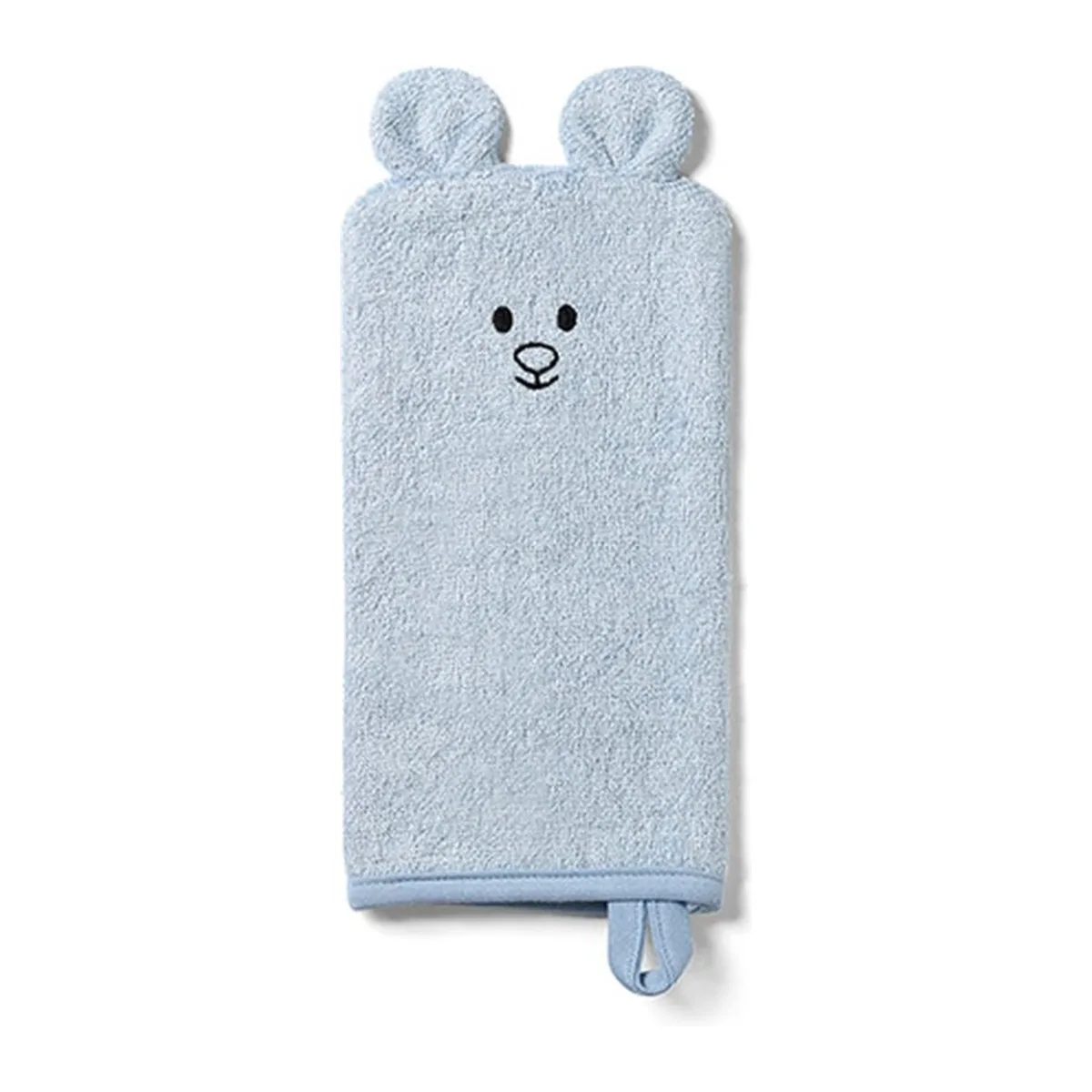BabyOno Washand - Baby Shower Glove - Douche Washandje - Washandjes - Washandschoen - Blauw