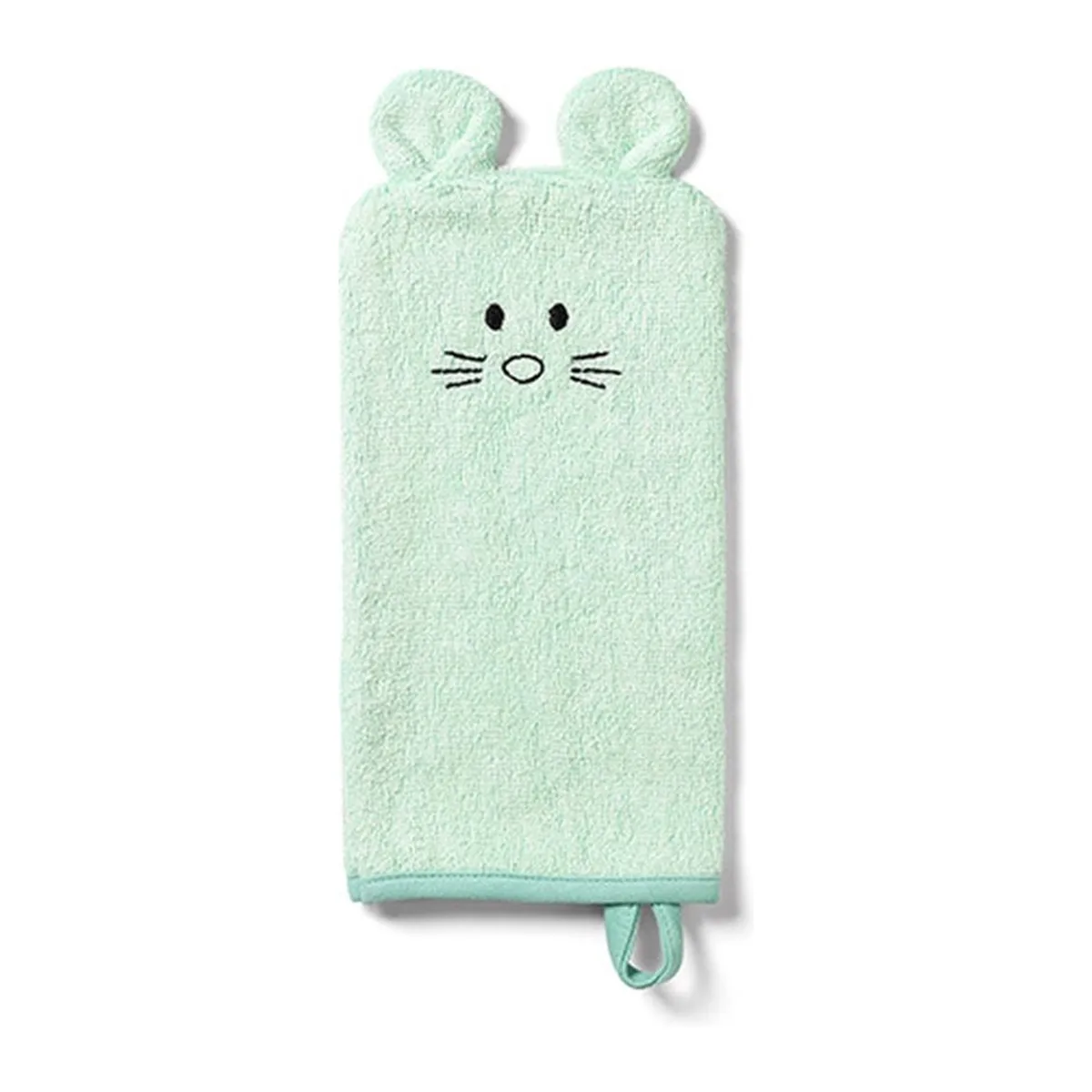 BabyOno Washand - Baby Shower Glove - Douche Washandje - Washandjes - Washandschoen - Mint