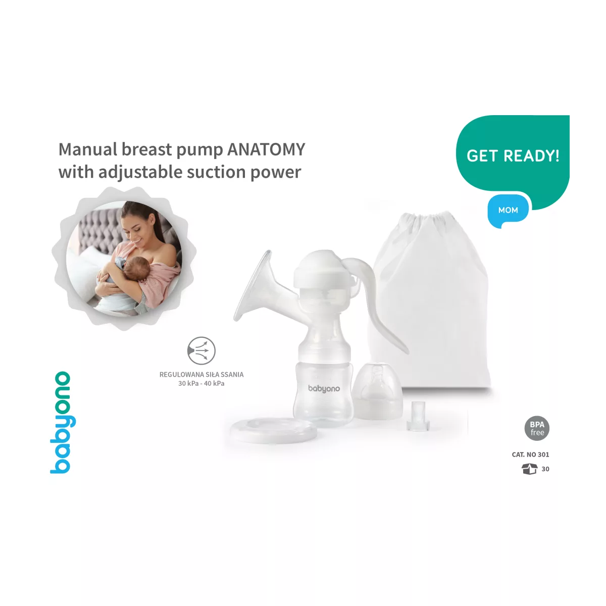 BabyOno Borstkolf Kolfapparaat Handkolf