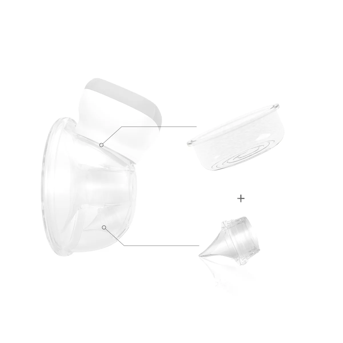 BabyOno Shelly Hands-Free Elektrische Borstkolf - 2