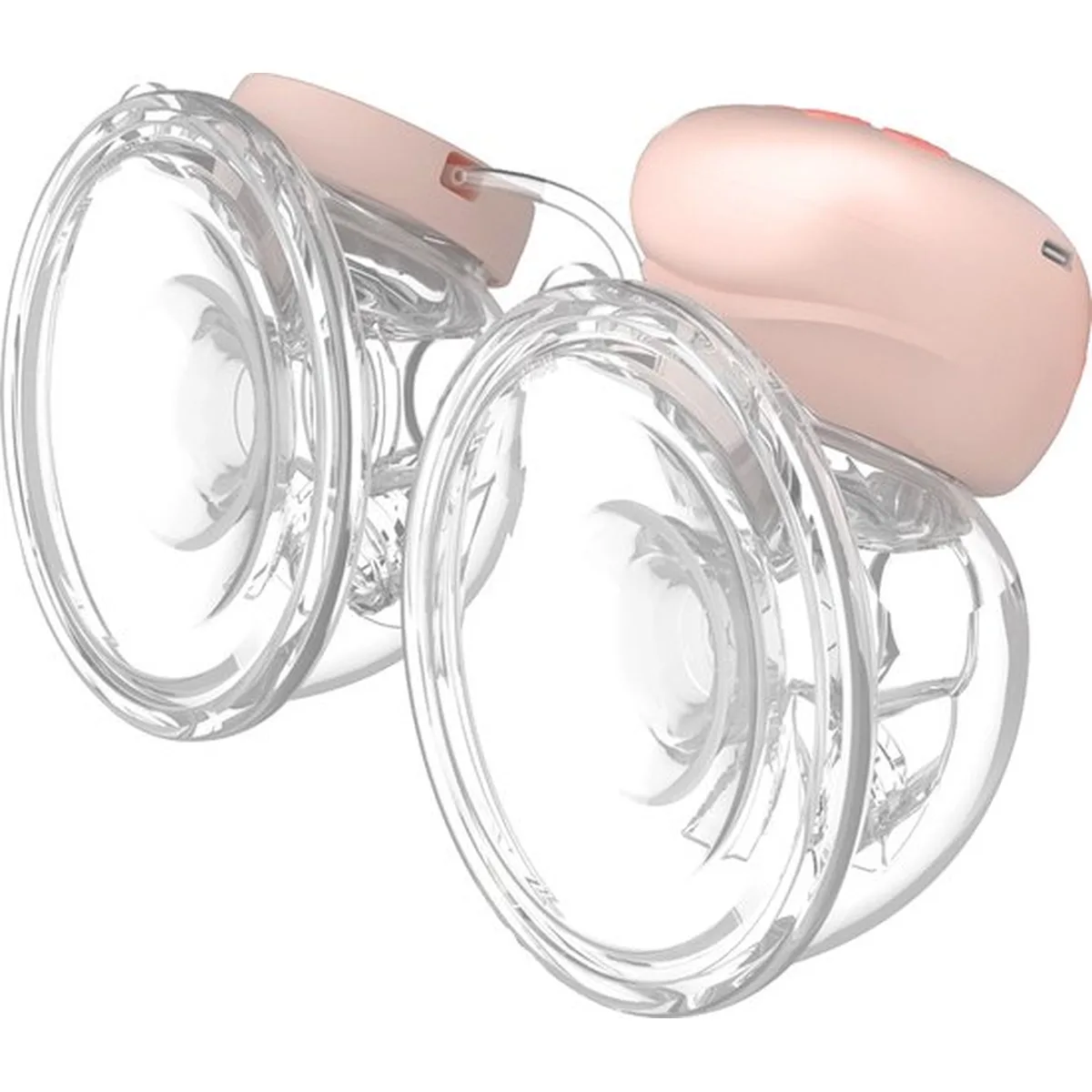 BabyOno TWINNY dubbele draadloze borstkolf – handsfree elektrische borstkolf – wearable breast pump USB-C