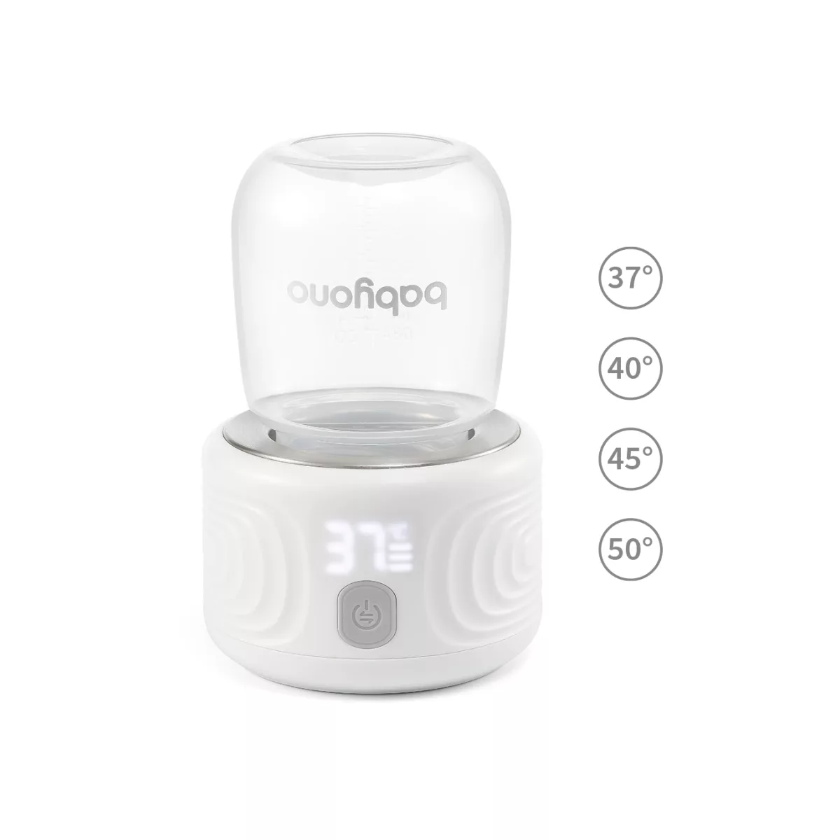 BabyOno Flessenwarmer Onderweg - Draadloze Babyfles Warmer - 4 Temperatuurstanden - Inclusief 180 ml Fles - 8