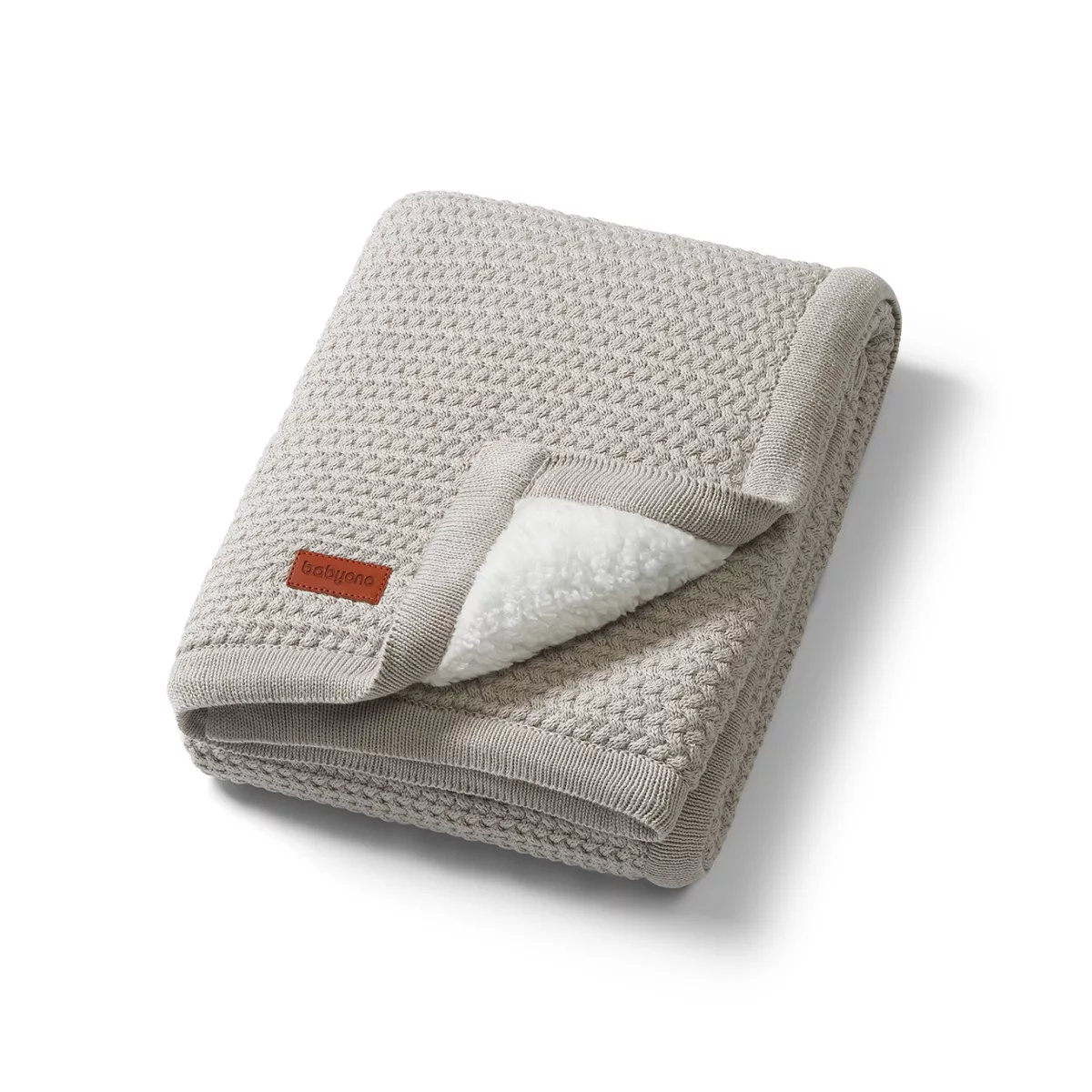 BabyOno Baby Deken Katoen Warm 75x100cm Grijs - 3