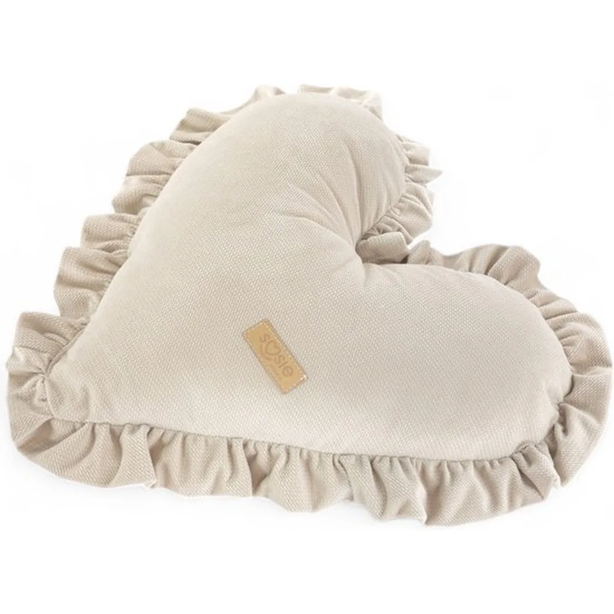 Soosie Decoratieve Kussen Hartvorm Beige - Glamour Collectie - 3