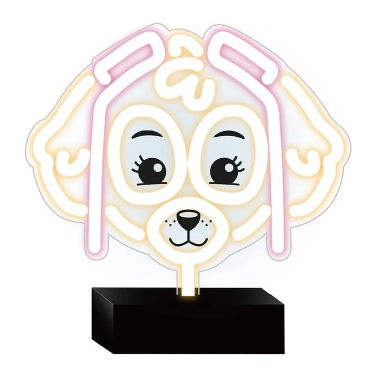 Nickelodeon Neon LED Skye - Paw Patrol - Tafellamp - Bureau lamp - Paw Patrole Skye lamp - Lamp - 4