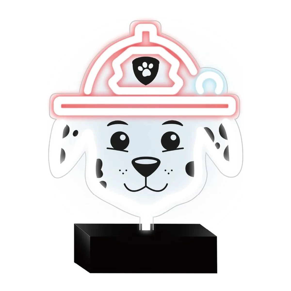 Nickelodeon Neon LED Marshall - Paw Patrol - Tafellamp - Bureau lamp - Paw Patrole Marshall lamp - Lamp