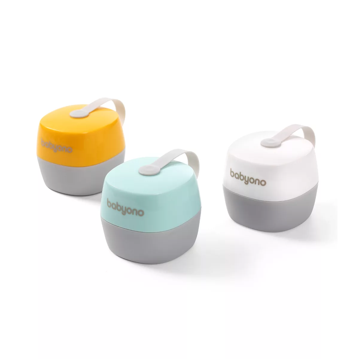 BabyOno Natural Nursing Wit Speendoosje
