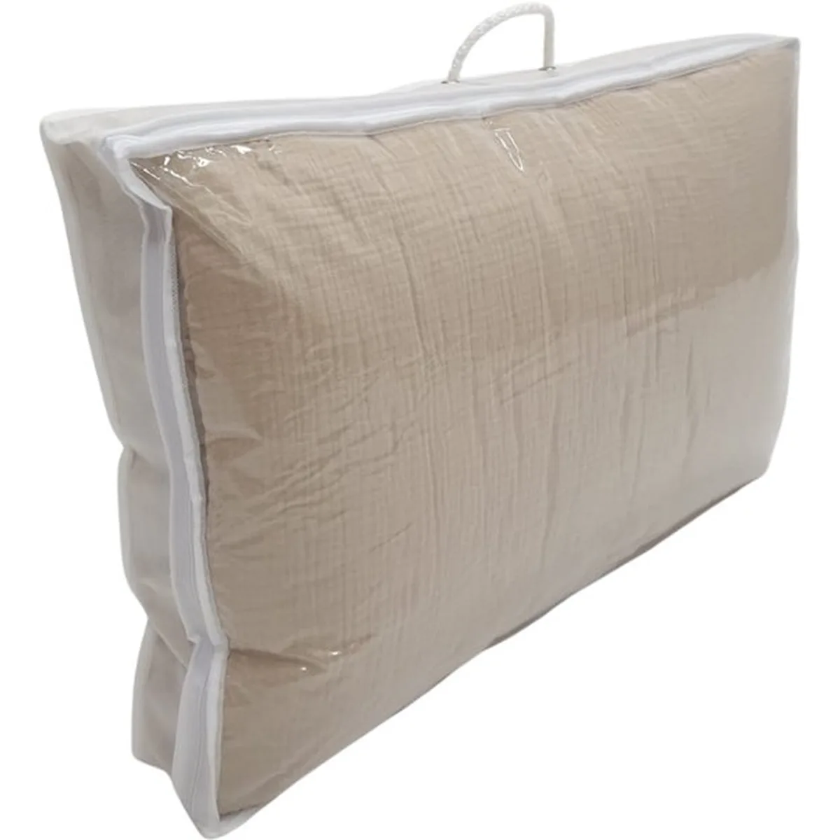 Soosie - Baby Dekbed met kussen - Beddenset - 100x135 + 40x60 –Katoen Mousseline – Met Vulling – Klaar Voor Gebruikt - Kant-en-klaar - Beige - 4