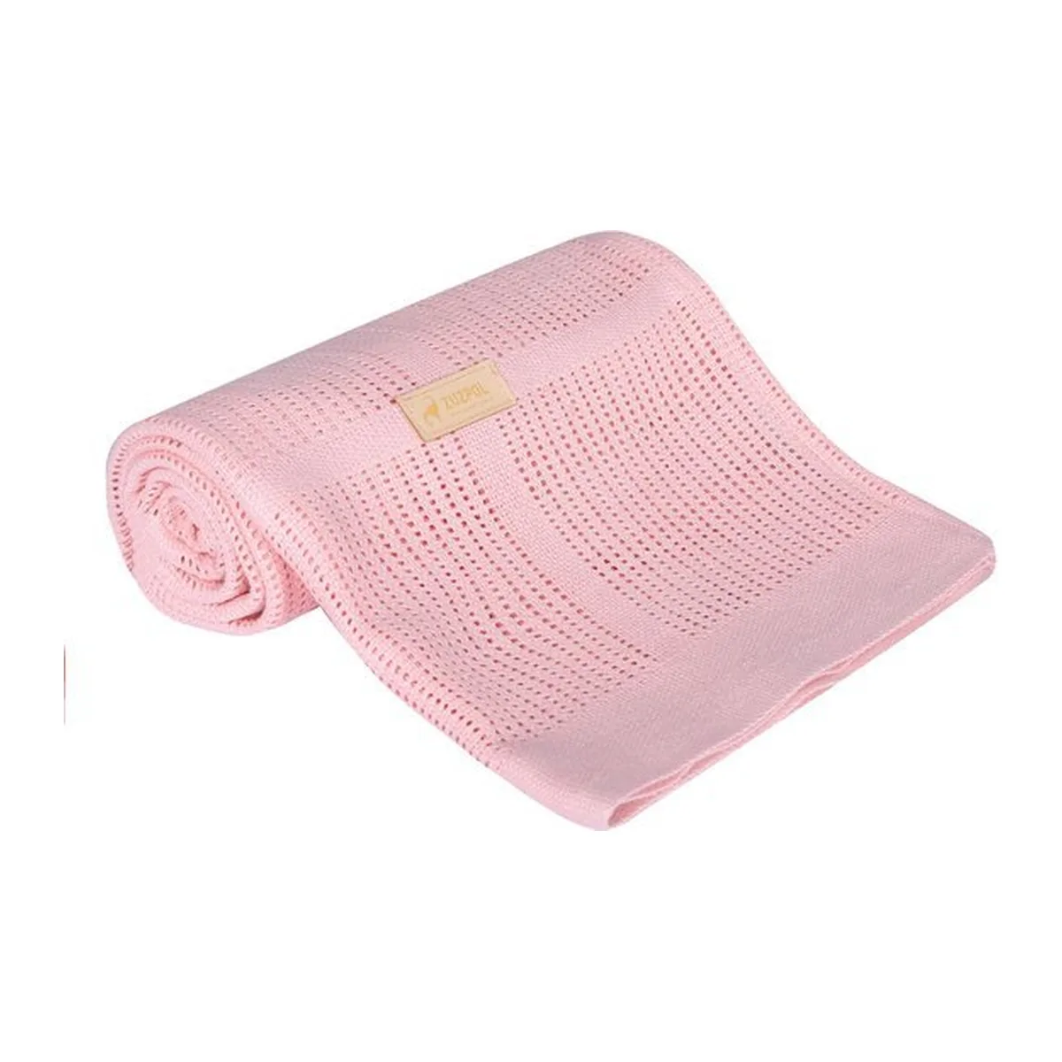 Deken - Dekentje - Babydeken - Zomerdeken voor Kinderwagen - Wieg - Roze