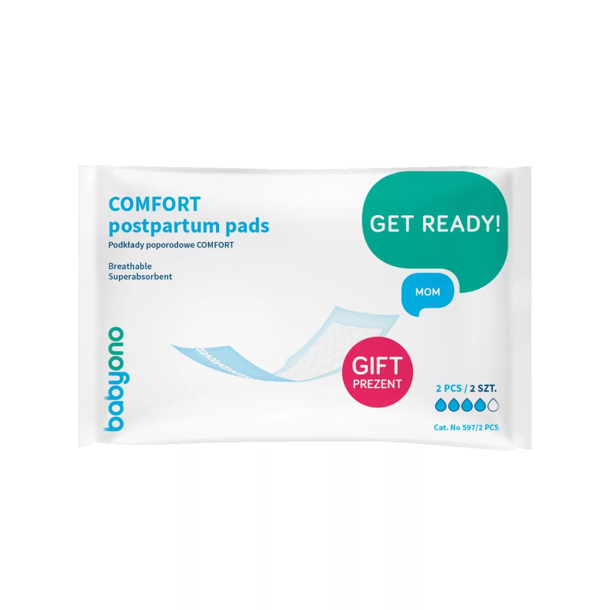 BabyOno Comfort 10 stuks Postpartum Kraamverband - 5
