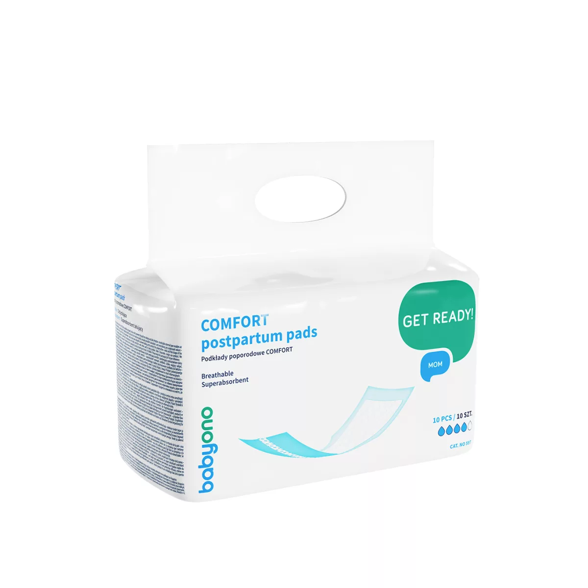 BabyOno Comfort 10 stuks Postpartum Kraamverband - 8