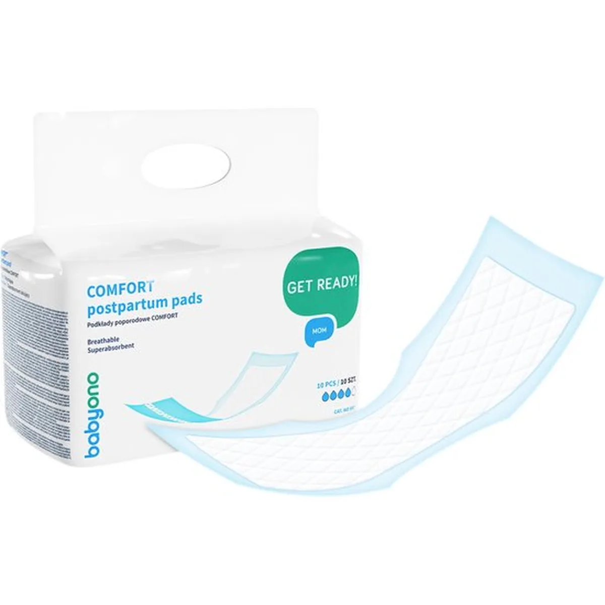 BabyOno Comfort 10 stuks Postpartum Kraamverband - 2