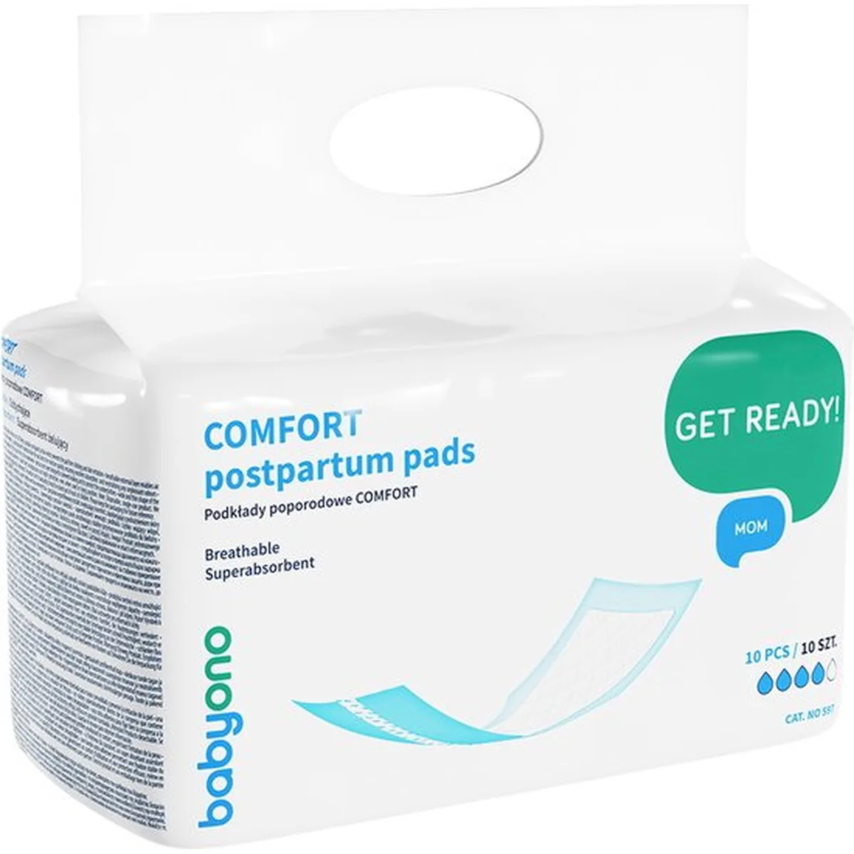 BabyOno Comfort 10 stuks Postpartum Kraamverband - 4