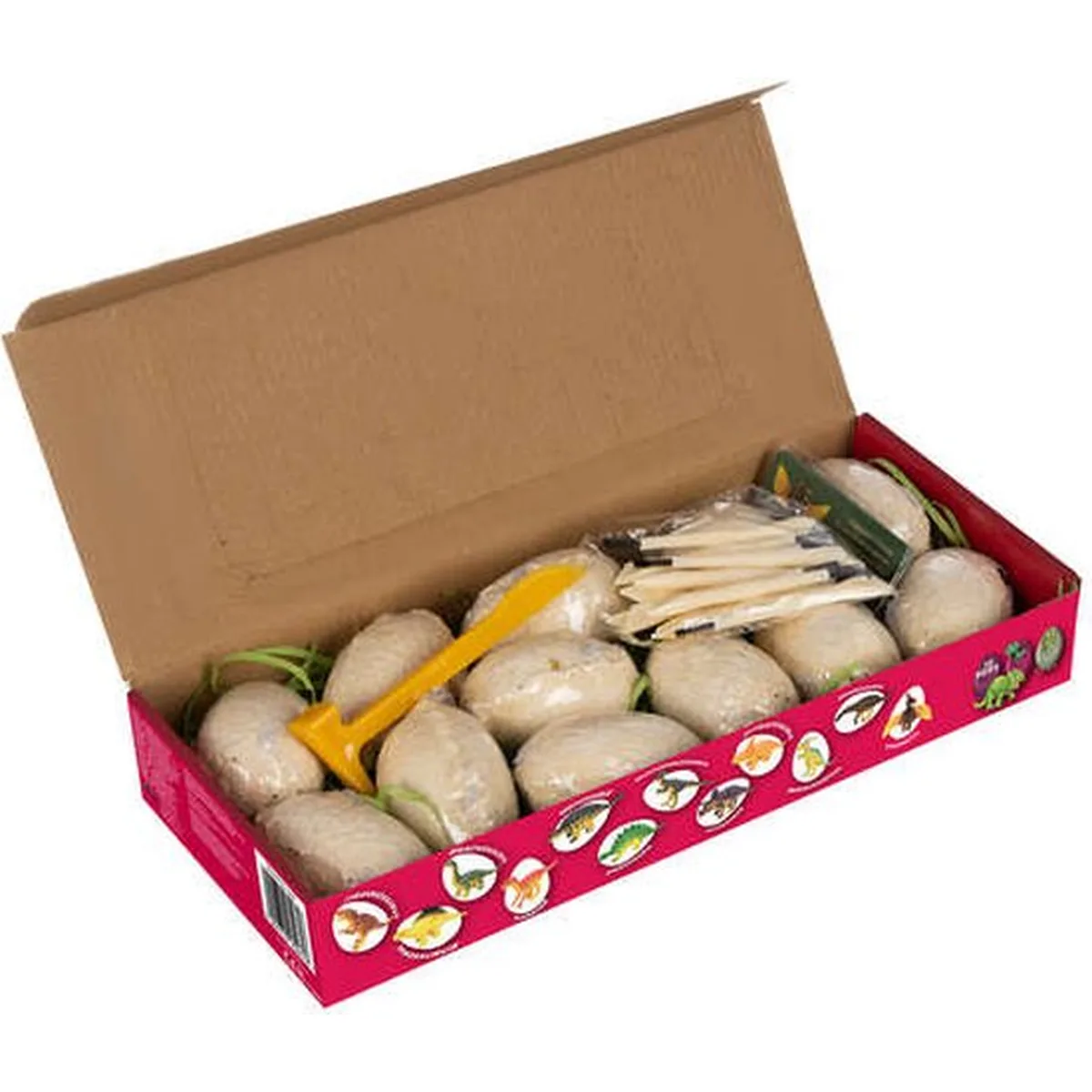 Kruzzel Dinosaur Mine - 12 Opgravingsset voor Kinderen - Educatief Speelgoed - 3