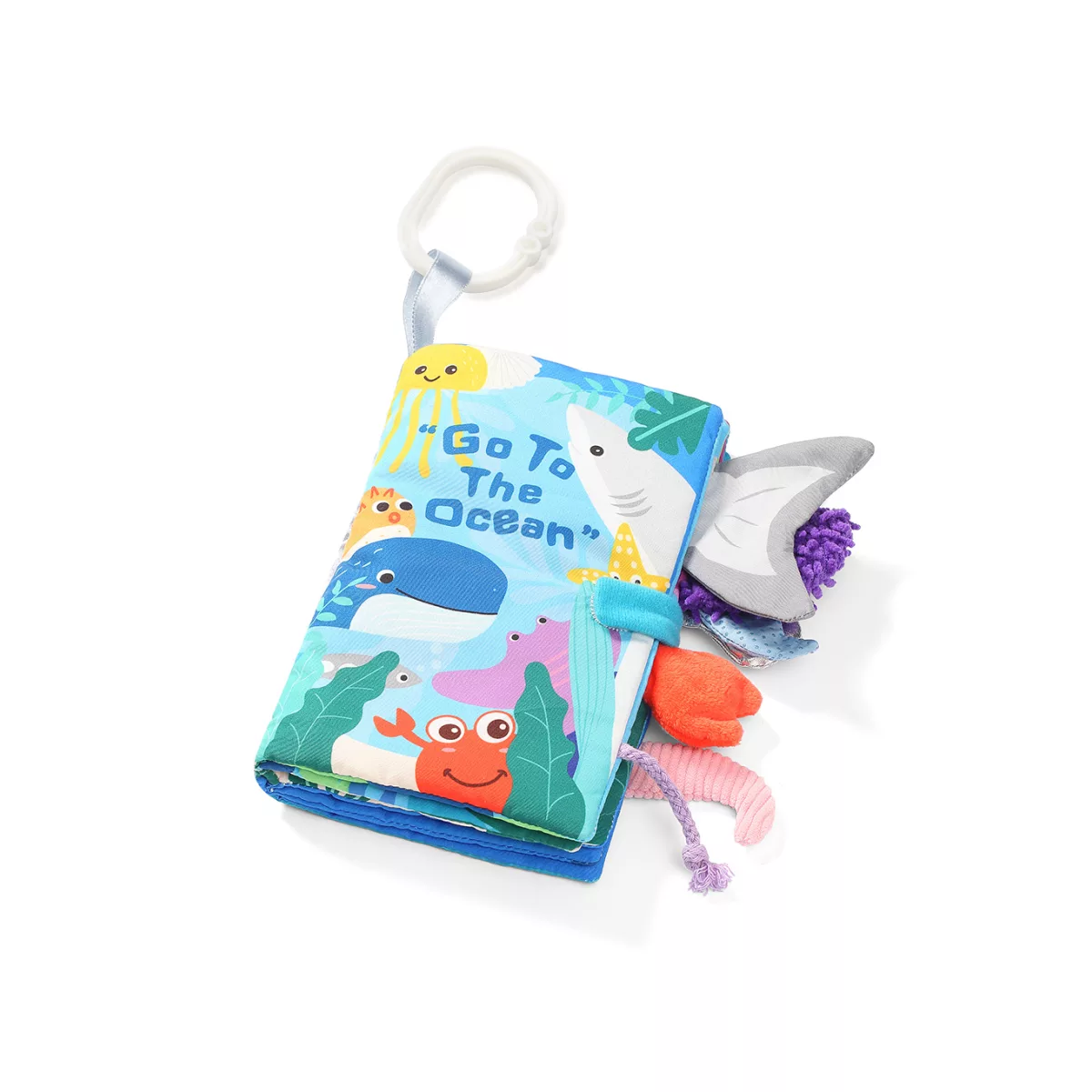 BabyOno Go To The Ocean Zacht Buggyboekje 544