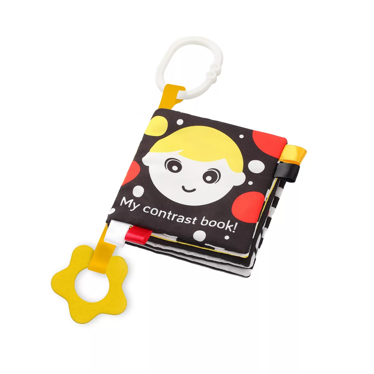 BabyOno My Contrast Book Zacht Buggyboekje 543
