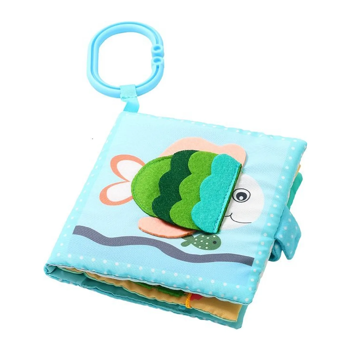 BabyOno Sea World Zacht Buggyboekje 1532