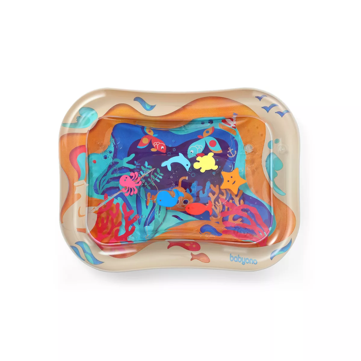 BabyOno Coral Reef Opblaasbare Watermat - 5