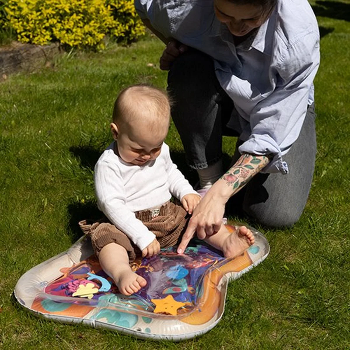 BabyOno Coral Reef Opblaasbare Watermat - 3