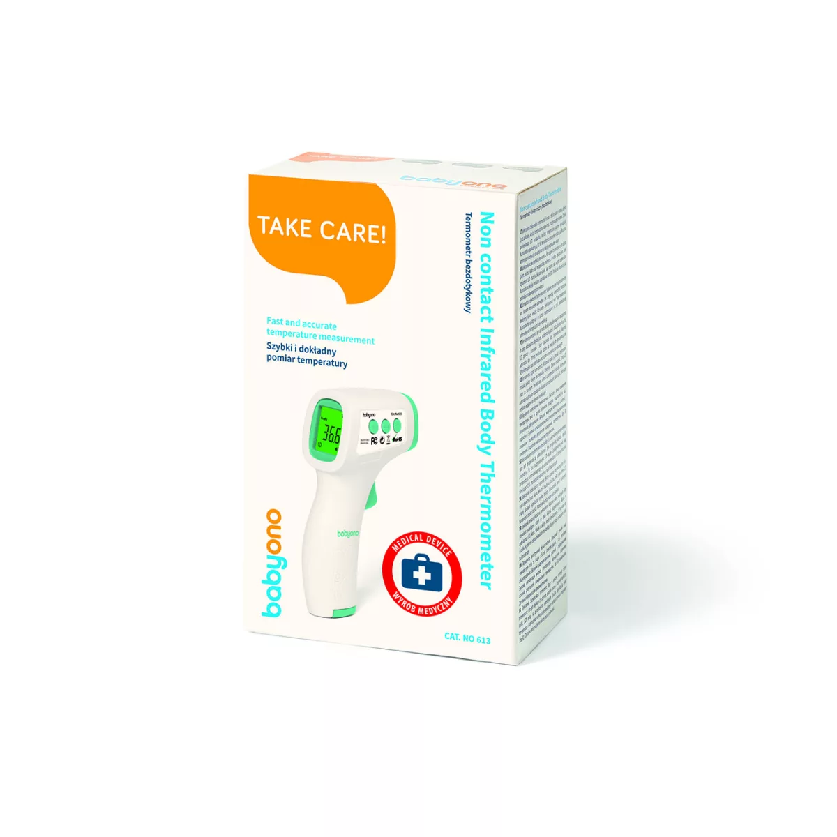 BabyOno Digitale Voorhoofd Infrarood Thermometer 613 - 3