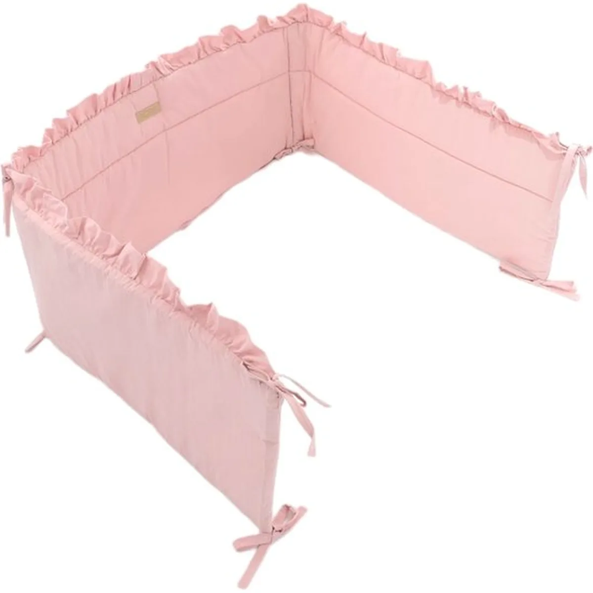 Soosie - Baby Bedomrander - FRILL - Bedbumper - Hoofdbeschermer - 180 x 30cm - 2