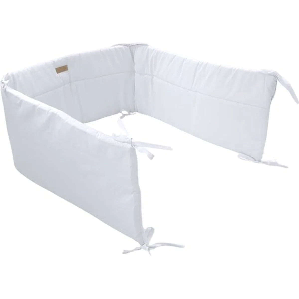 Soosie - Bedomrander Classic - Hoofdbeschermer - Wit - Zachte en Veilig - 3