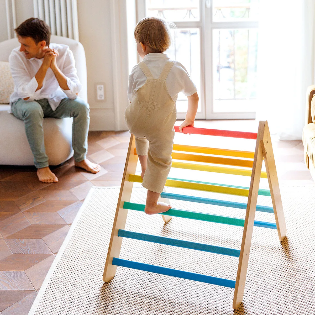 BusyKids Pikler driehoek (klimdriehoek) - Mint - 5