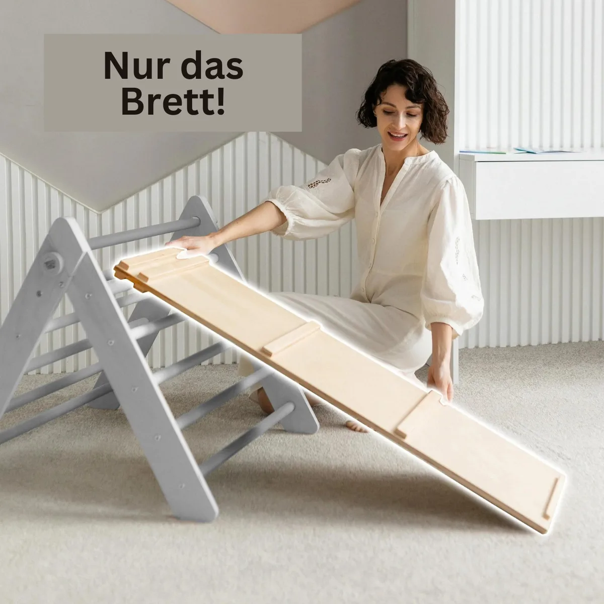 BusyKids Plank 1150 voor Pikler driehoek (glijbaan en klimplank) - 3