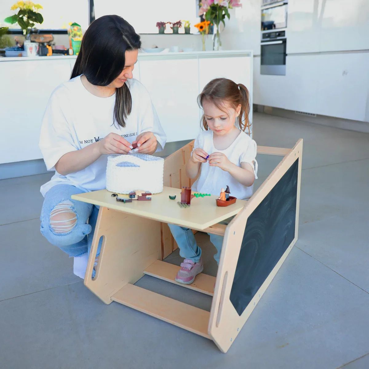 BusyKids Leertoren Play XL 5-in-1 - Vanille - 8