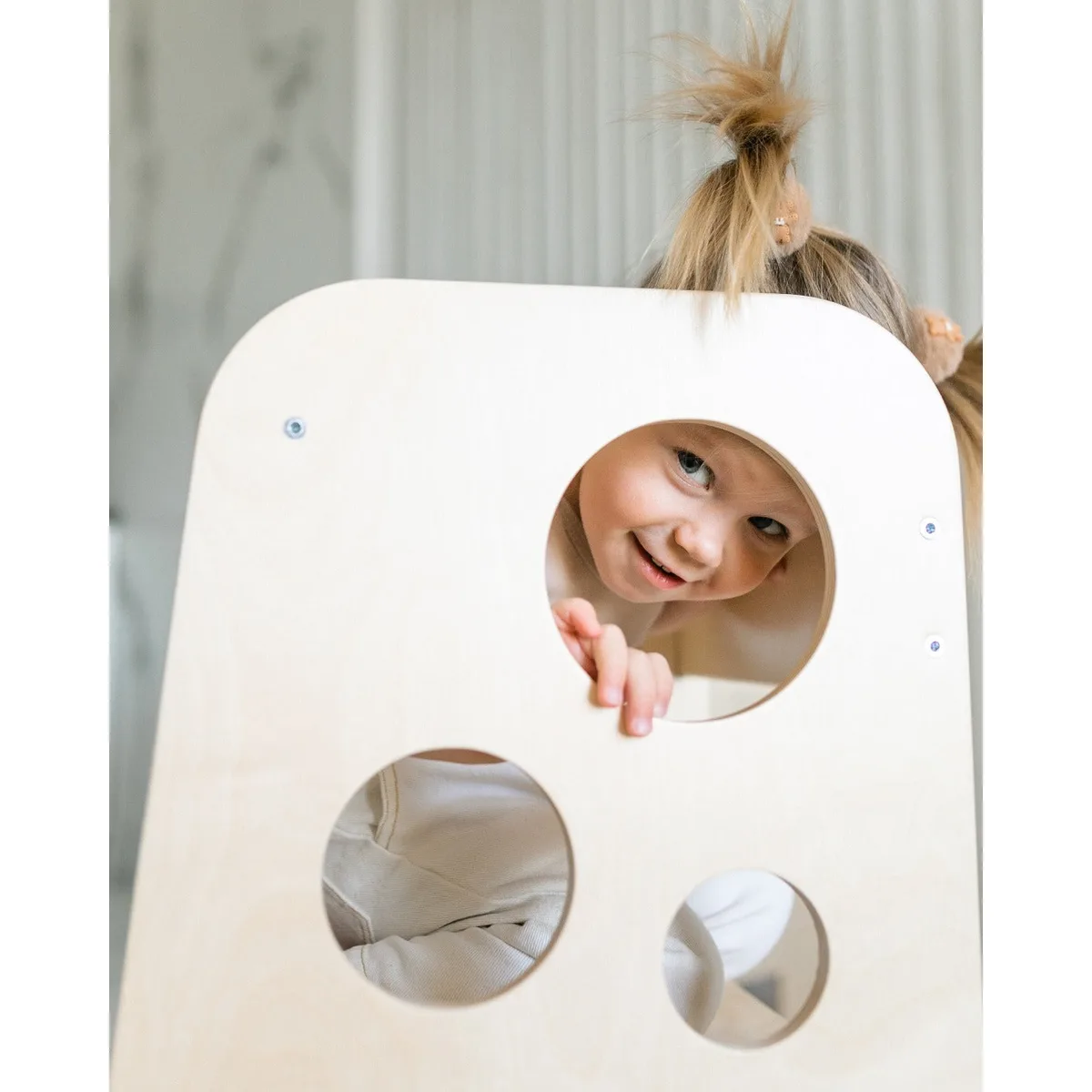 BusyKids Meegroeiende leertoren 3-in-1 (75 cm) - Roze - 8
