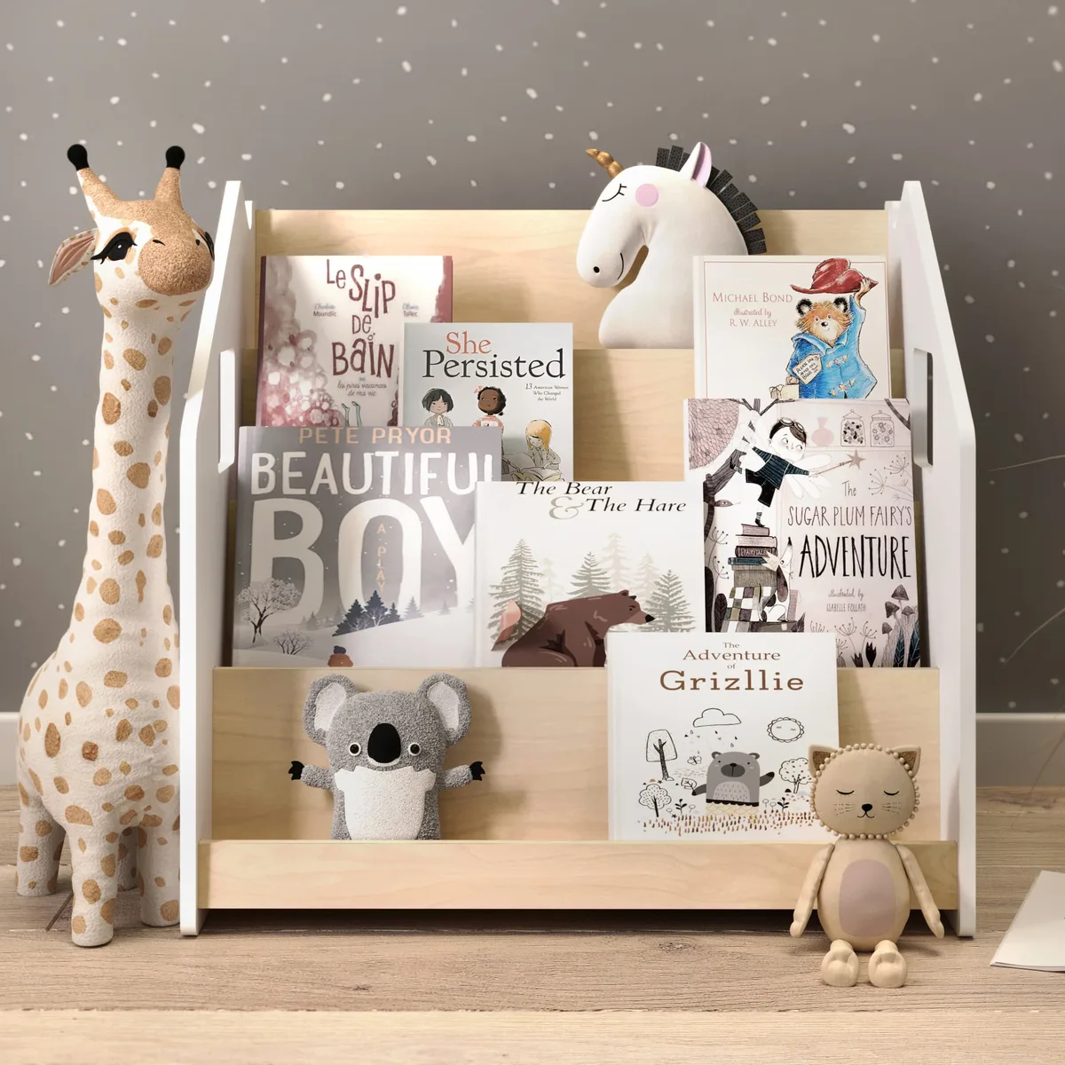 BusyKids Montessori boekenkast - Wit - 6