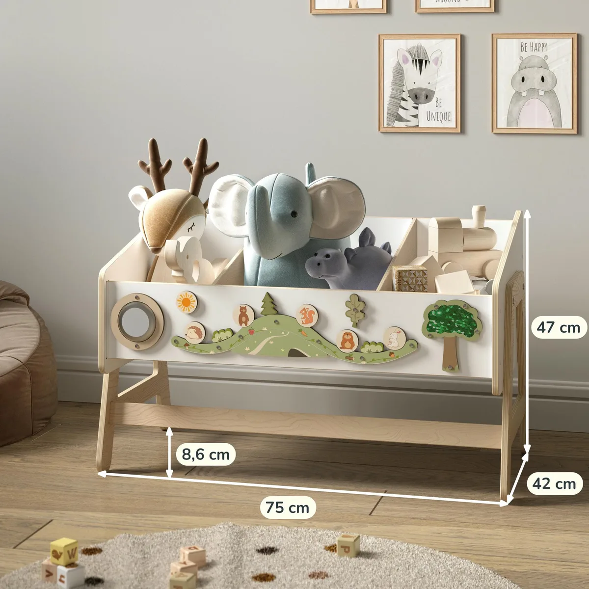 BusyKids Speelgoedkast / tafel LILU - 2