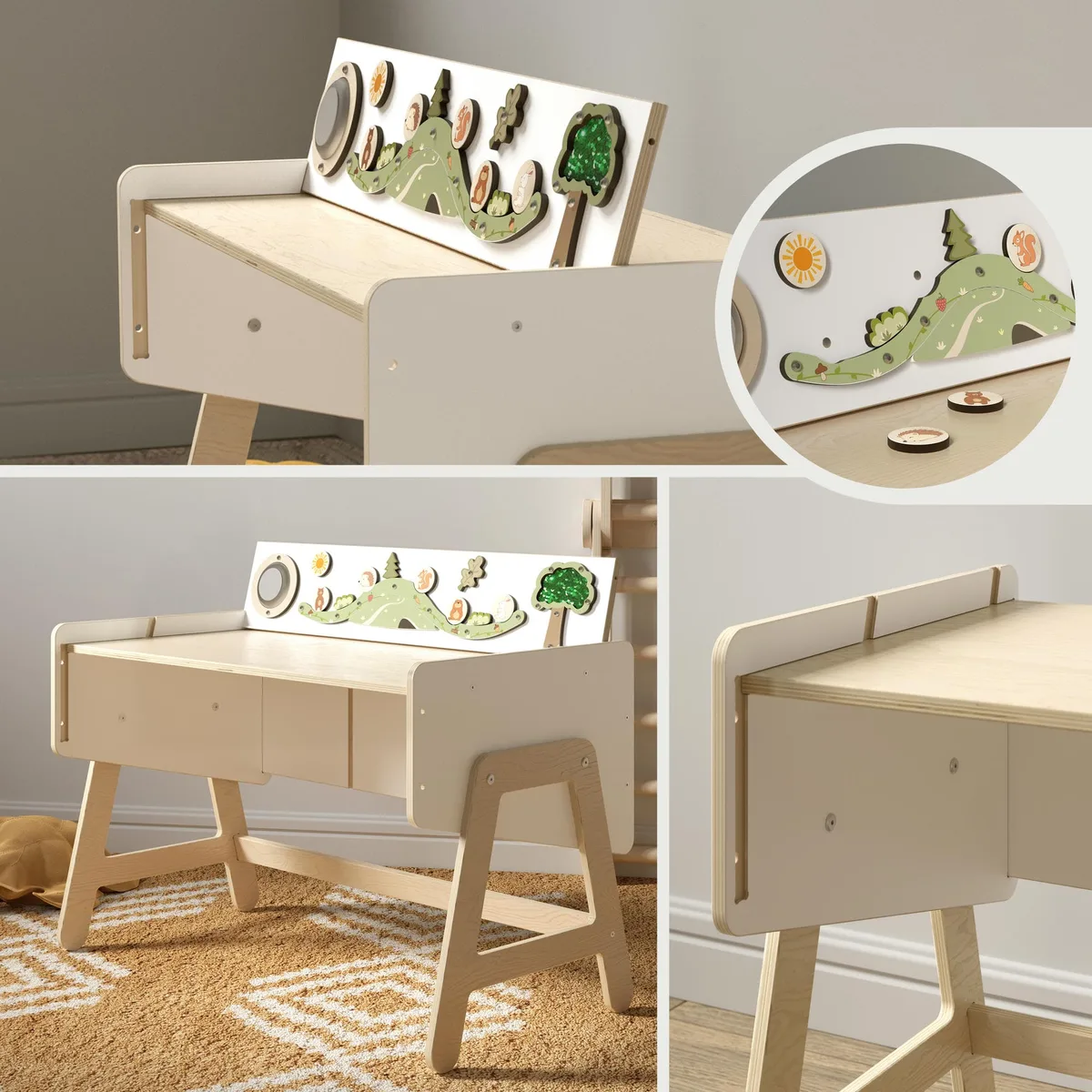 BusyKids Speelgoedkast / tafel LILU - 8