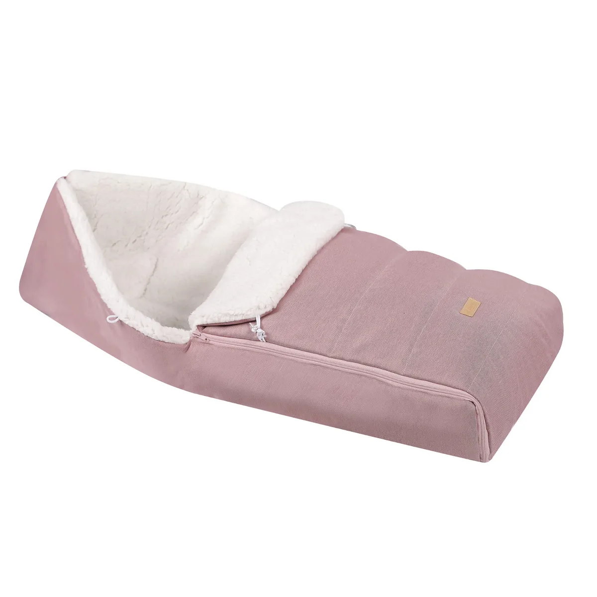 Winterslaapzak / voetenzak - 90/110/120 cm - roze - Teddy