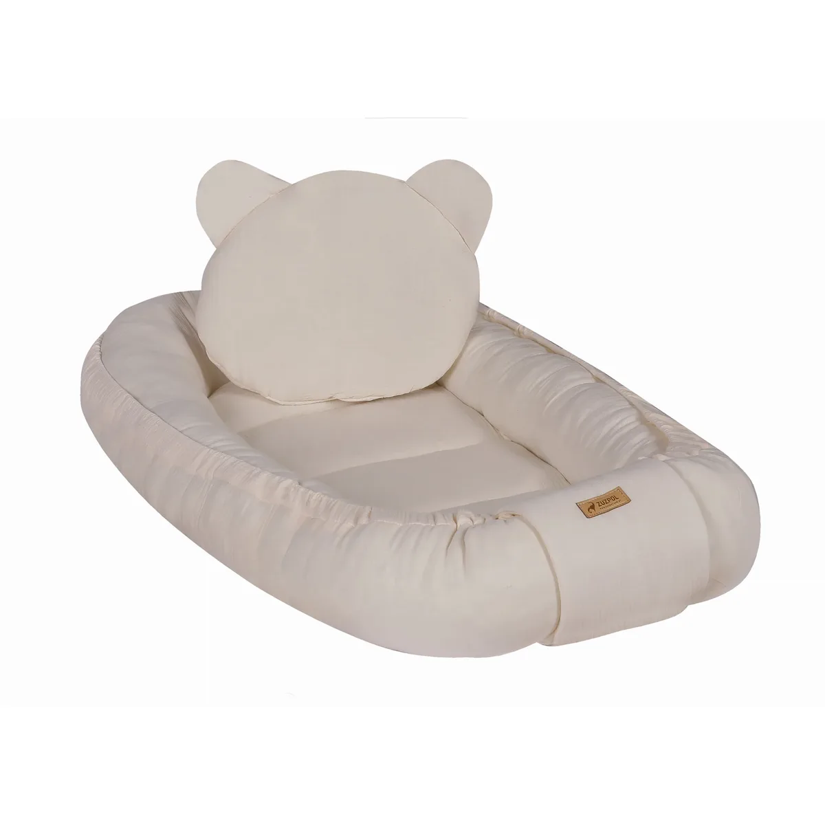 Winterslaapzak / voetenzak - 90/110/120 cm - beige - Teddy - 5